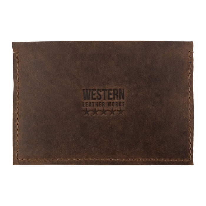 Couble Card Wallet - Stockyard X 'The Leather Store'