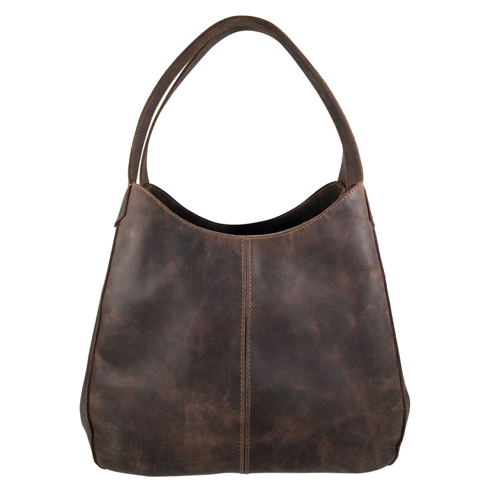 Women's Multi-pocket Shoulder Bag - Stockyard X 'The Leather Store'