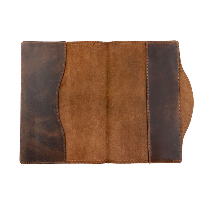 Hard Cover Notebook Protector A4 (8.25 X 11.75 in.) Notebook NOT Included - Stockyard X 'The Leather Store'