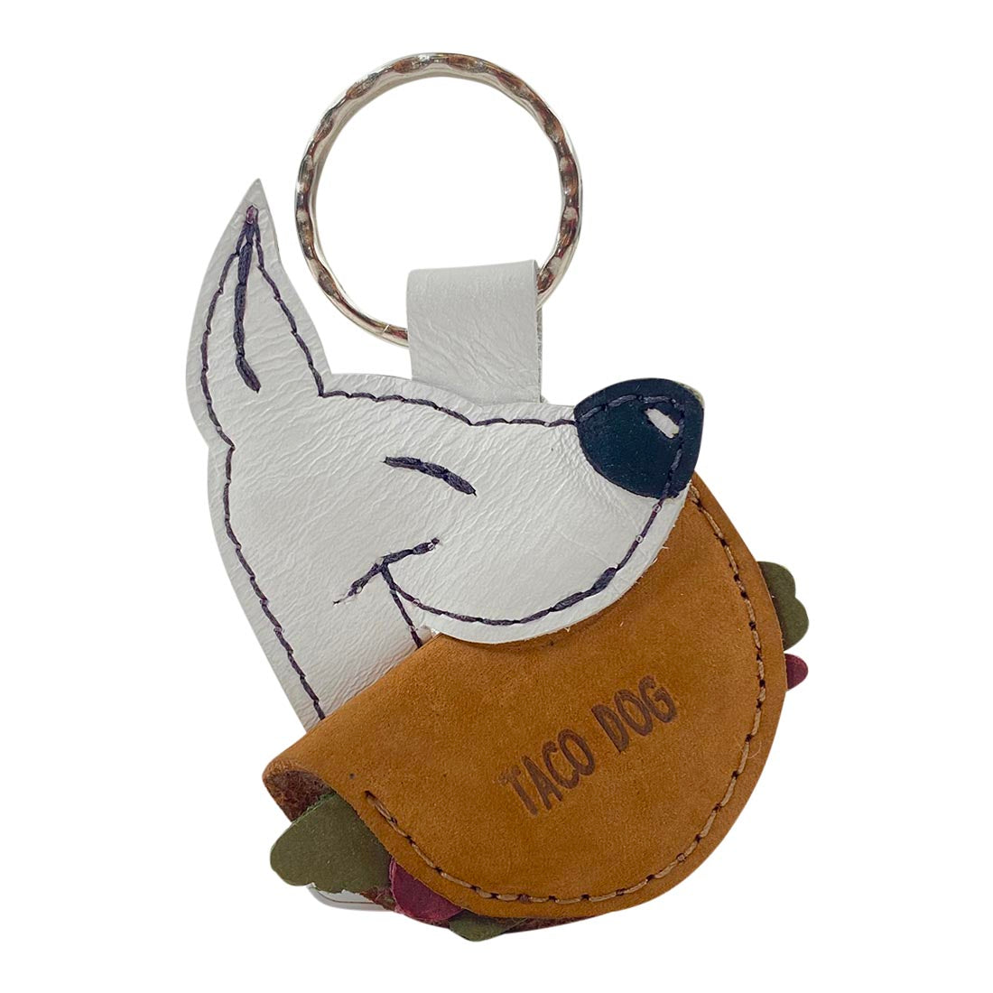 Taco Dog Keychain - Stockyard X 'The Leather Store'