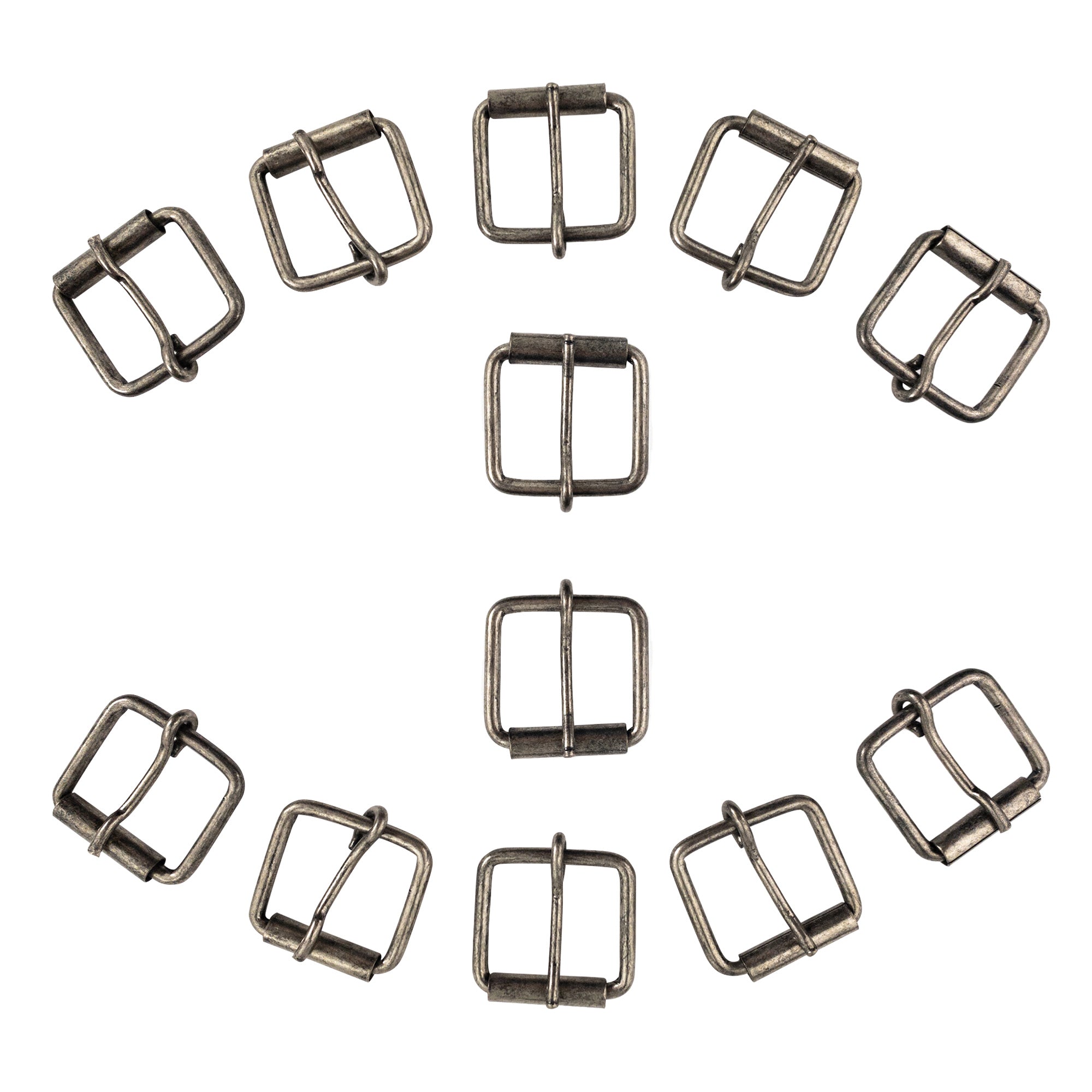 1.25 Inch Rustic Nickel Buckle Replacement - Stockyard X 'The Leather Store'