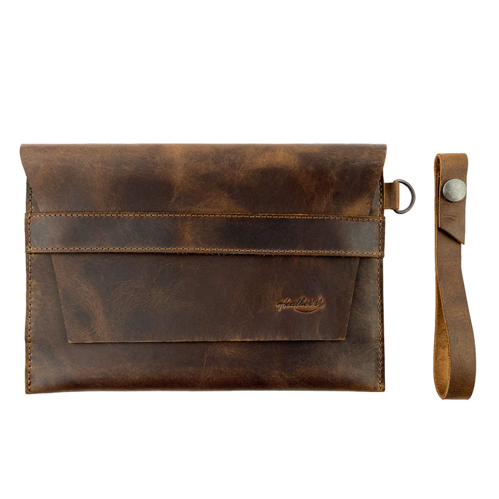Vintage Clutch Bag - Stockyard X 'The Leather Store'