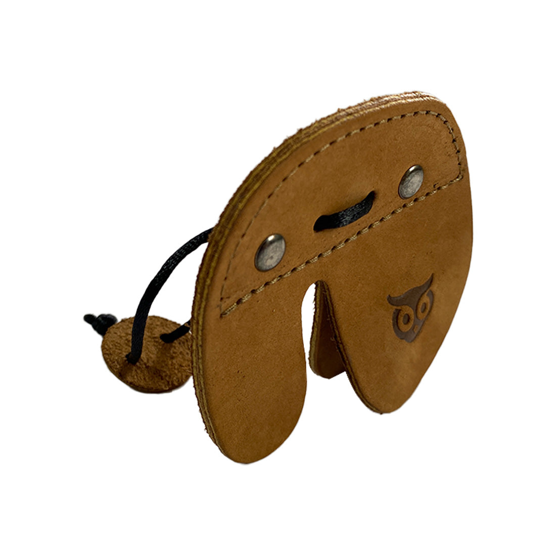 Presenting the Right Handed Archery Finger Protector by Hide & Drink, this stylish accessory is made from brown full grain leather, ensuring a comfortable fit. This finger protector acts as a protect guard for recurve bows, ideal for shooting practice. Artisan-crafted in La Antigua Guatemala, it features hand-sewn elements and fire-branded designs, signifying small batch production.