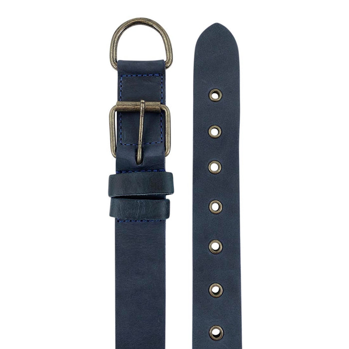 Thick Leather Dog Collar for Medium Size Dog (12 to 21 Inches) - Stockyard X 'The Leather Store'