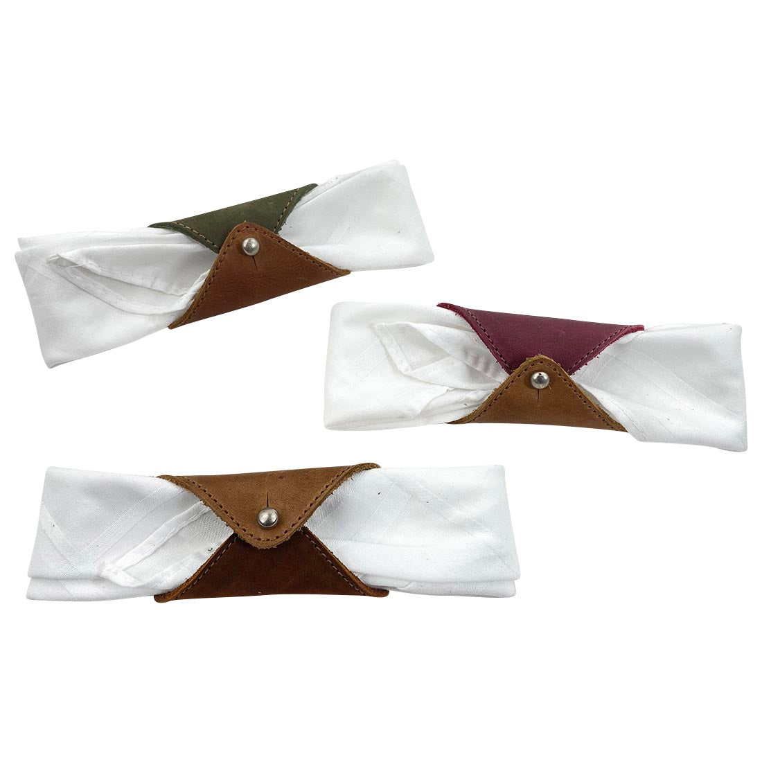 Napkin Rings (3-Pack) - Stockyard X 'The Leather Store'