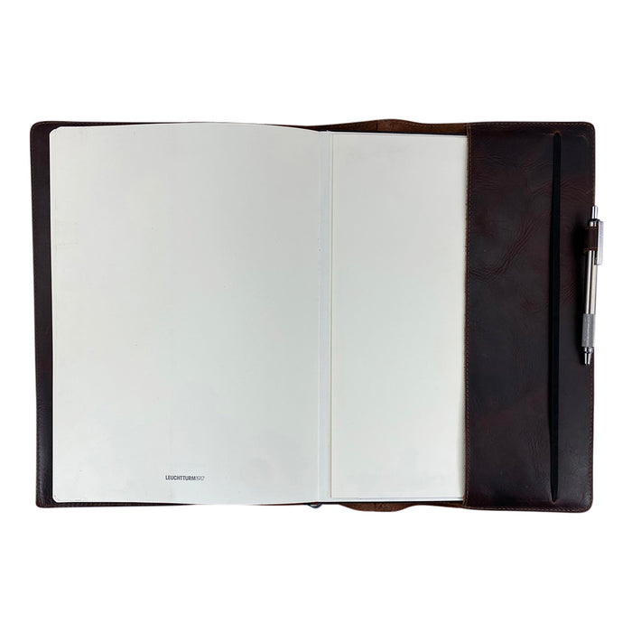 Leuchtturm A4+ Notebook Hard Cover - Stockyard X 'The Leather Store'
