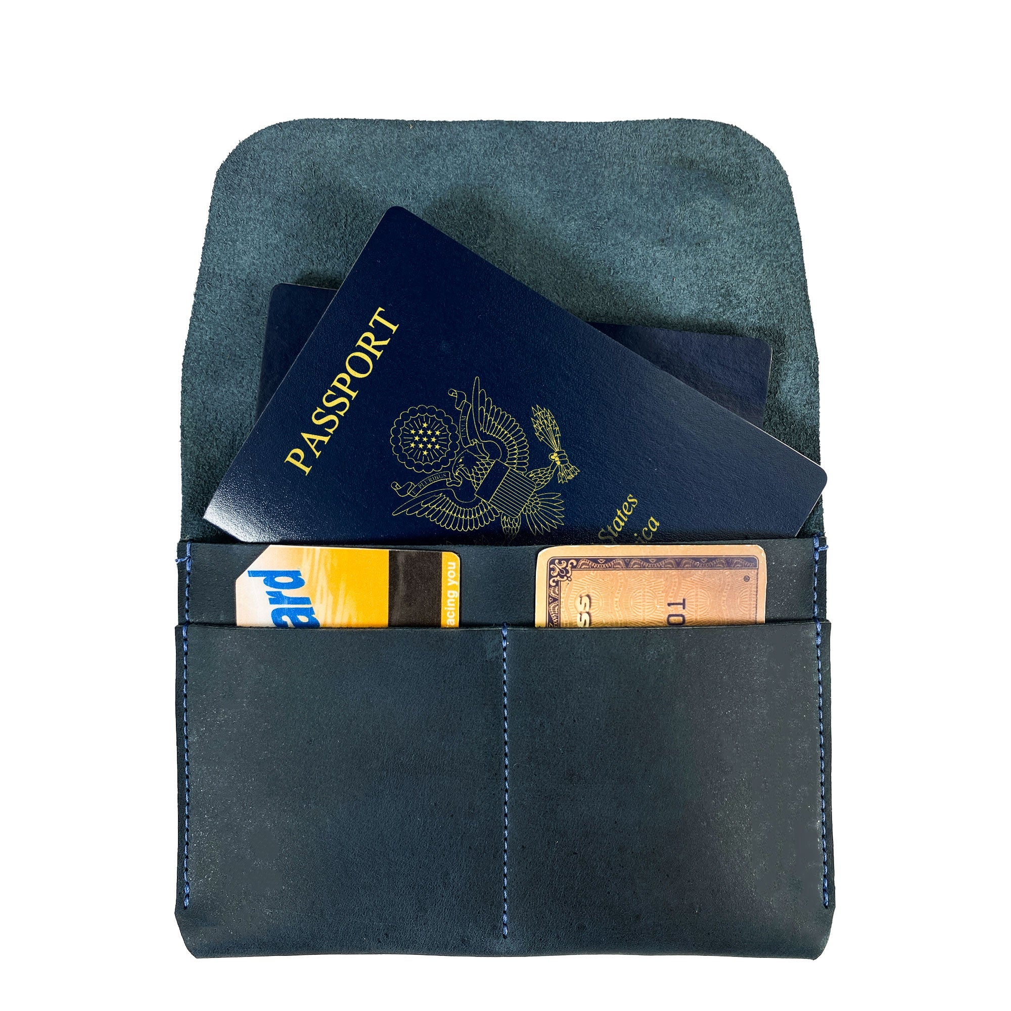 Passport Case with 2 Card Slots - Stockyard X 'The Leather Store'