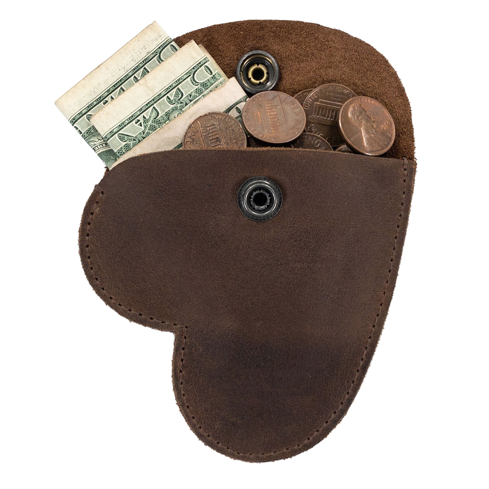 Heart Shape Coin Purse - Stockyard X 'The Leather Store'