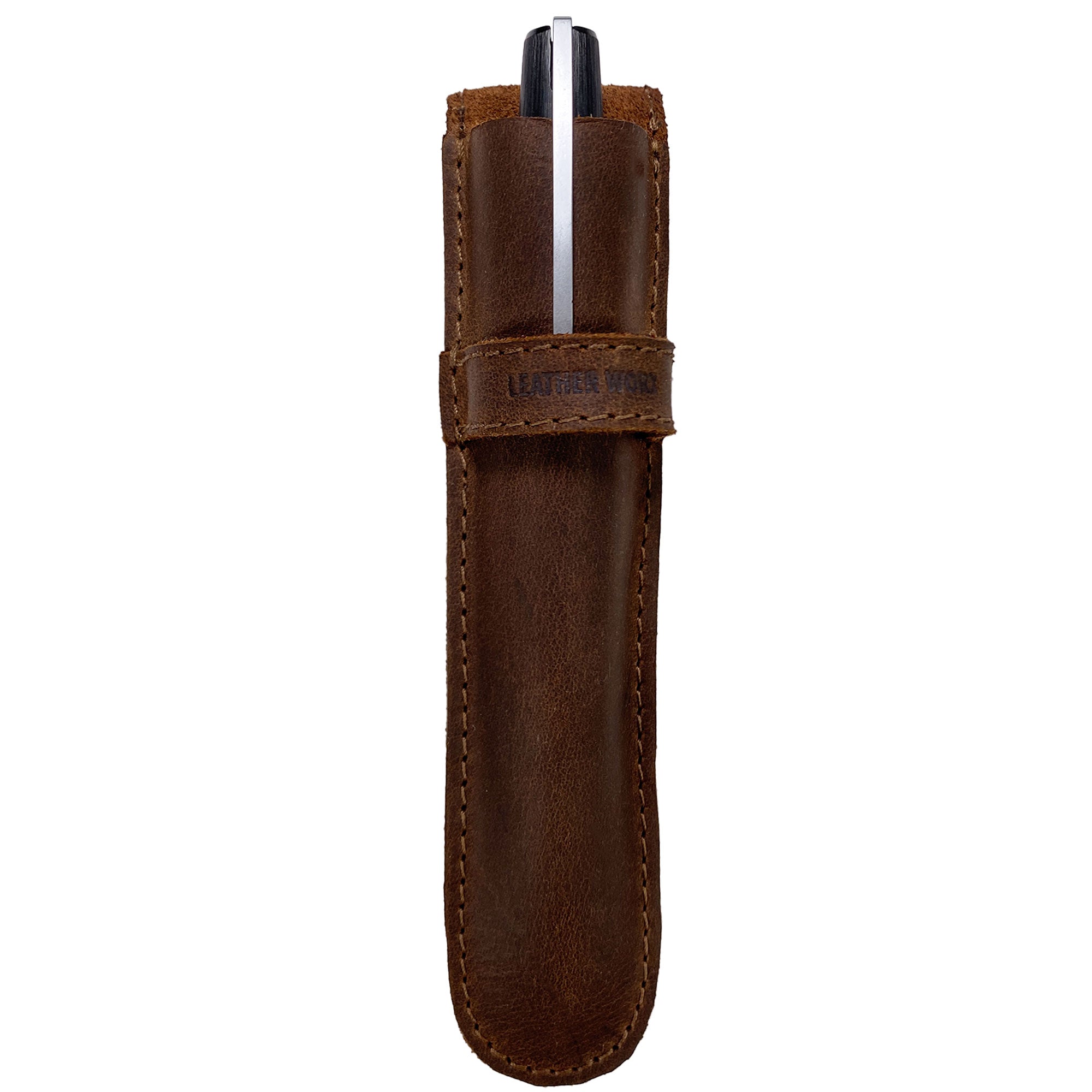 Single Pen Case - Stockyard X 'The Leather Store'