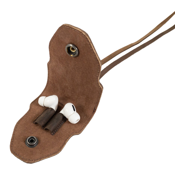 Neck Holder Case for AirPods - Stockyard X 'The Leather Store'