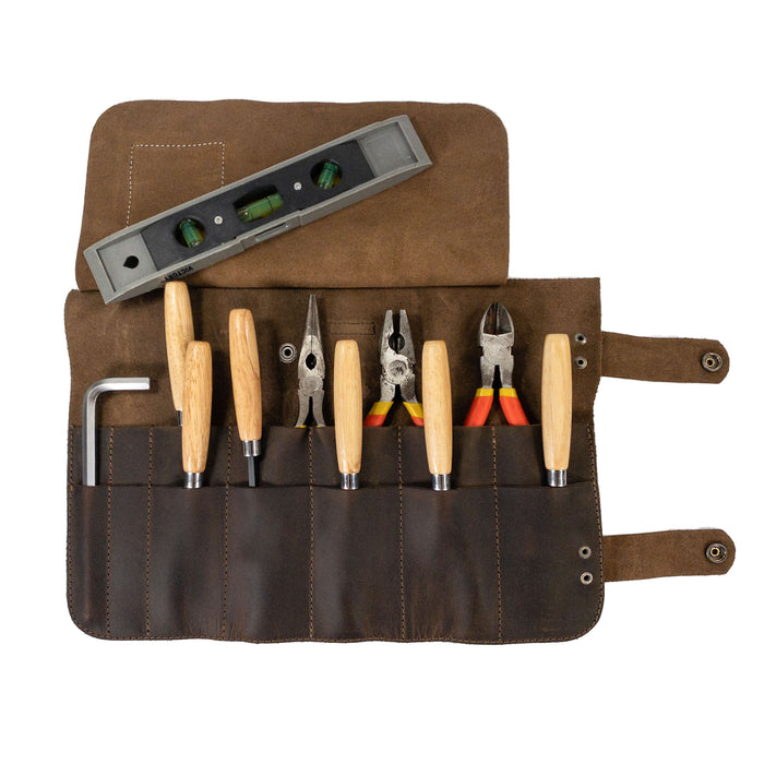 Barber Tool Roll - Stockyard X 'The Leather Store'