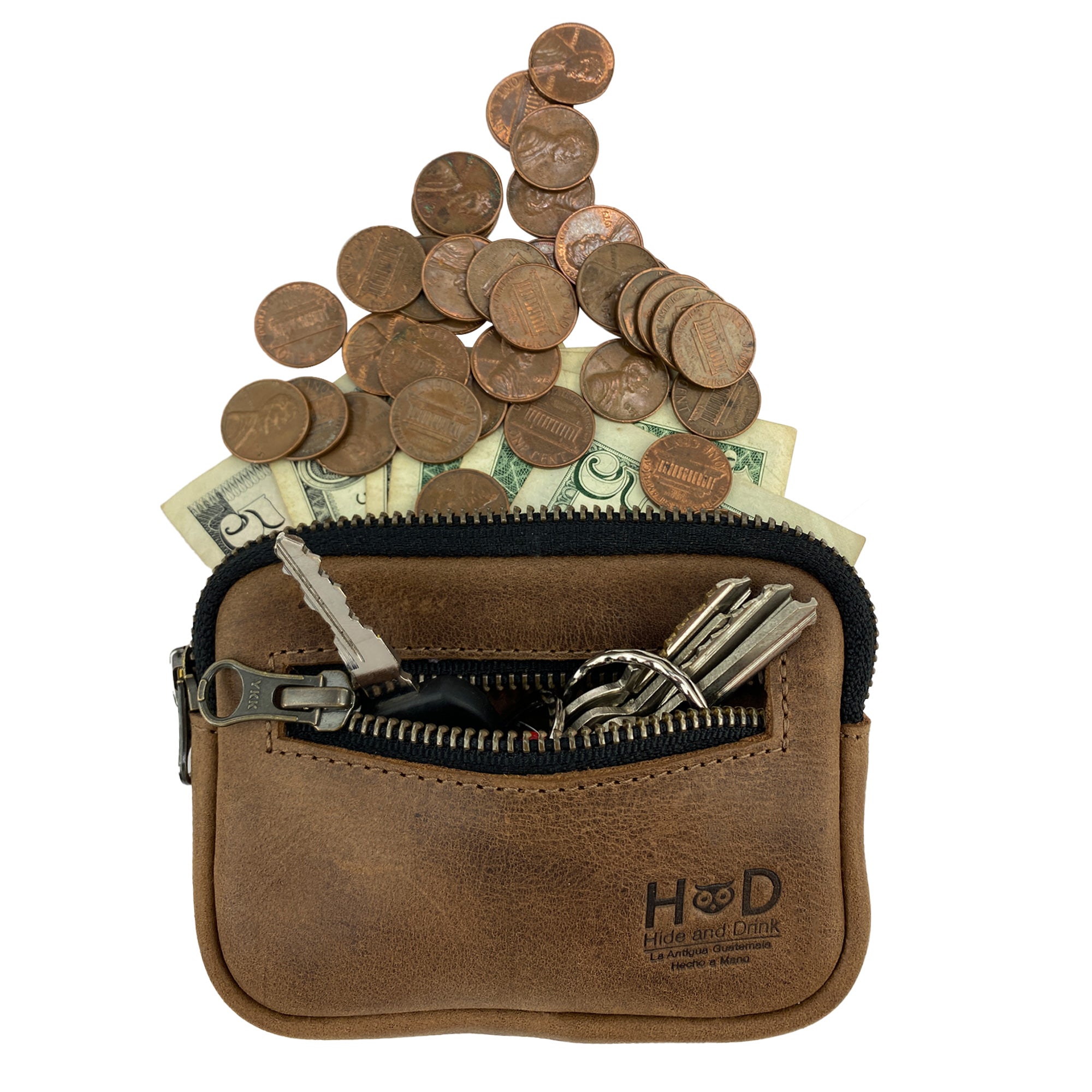 Zippered Wallet - Stockyard X 'The Leather Store'