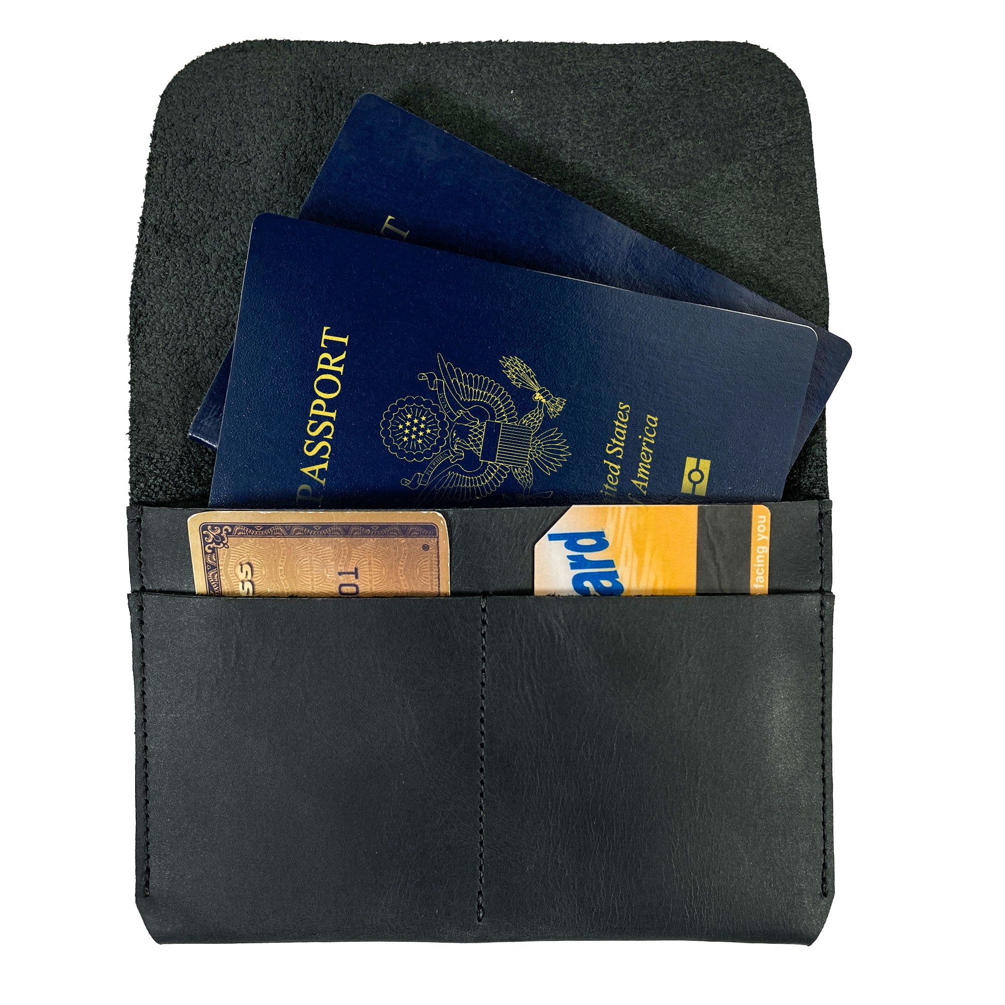 Passport Case with 2 Card Slots - Stockyard X 'The Leather Store'