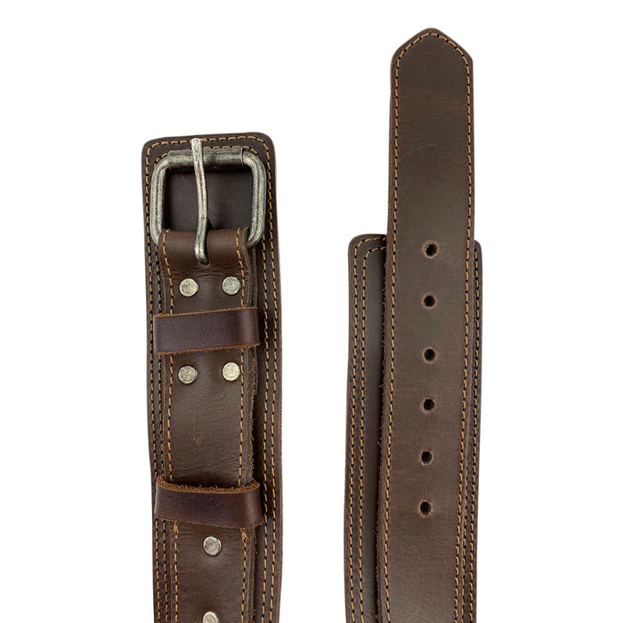 Double Layer Dog Collar - Stockyard X 'The Leather Store'