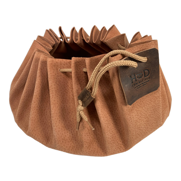 Drawstring Tinder Pouch XL - Stockyard X 'The Leather Store'