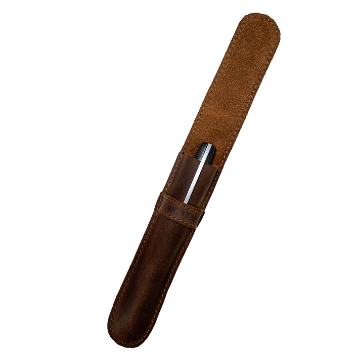 Single Pen Case - Stockyard X 'The Leather Store'