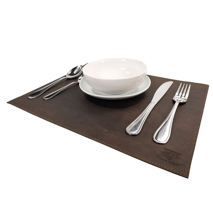 Rectangular Place Mats (4 Pack) - Stockyard X 'The Leather Store'