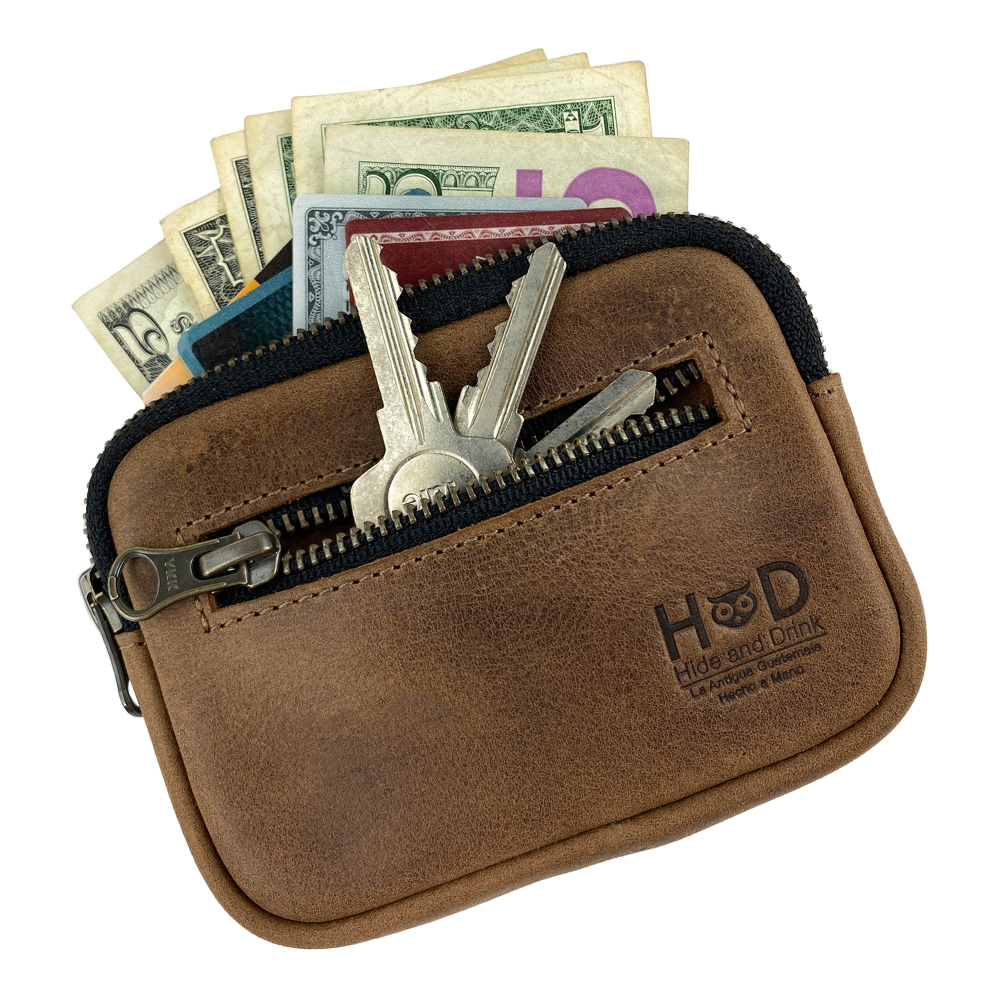 Zippered Wallet - Stockyard X 'The Leather Store'