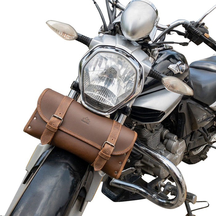 Riveted Bag for Motorcycle - Stockyard X 'The Leather Store'
