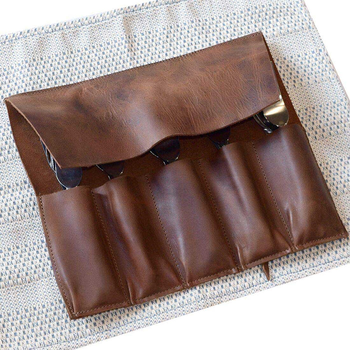 Cutlery Roll - Stockyard X 'The Leather Store'