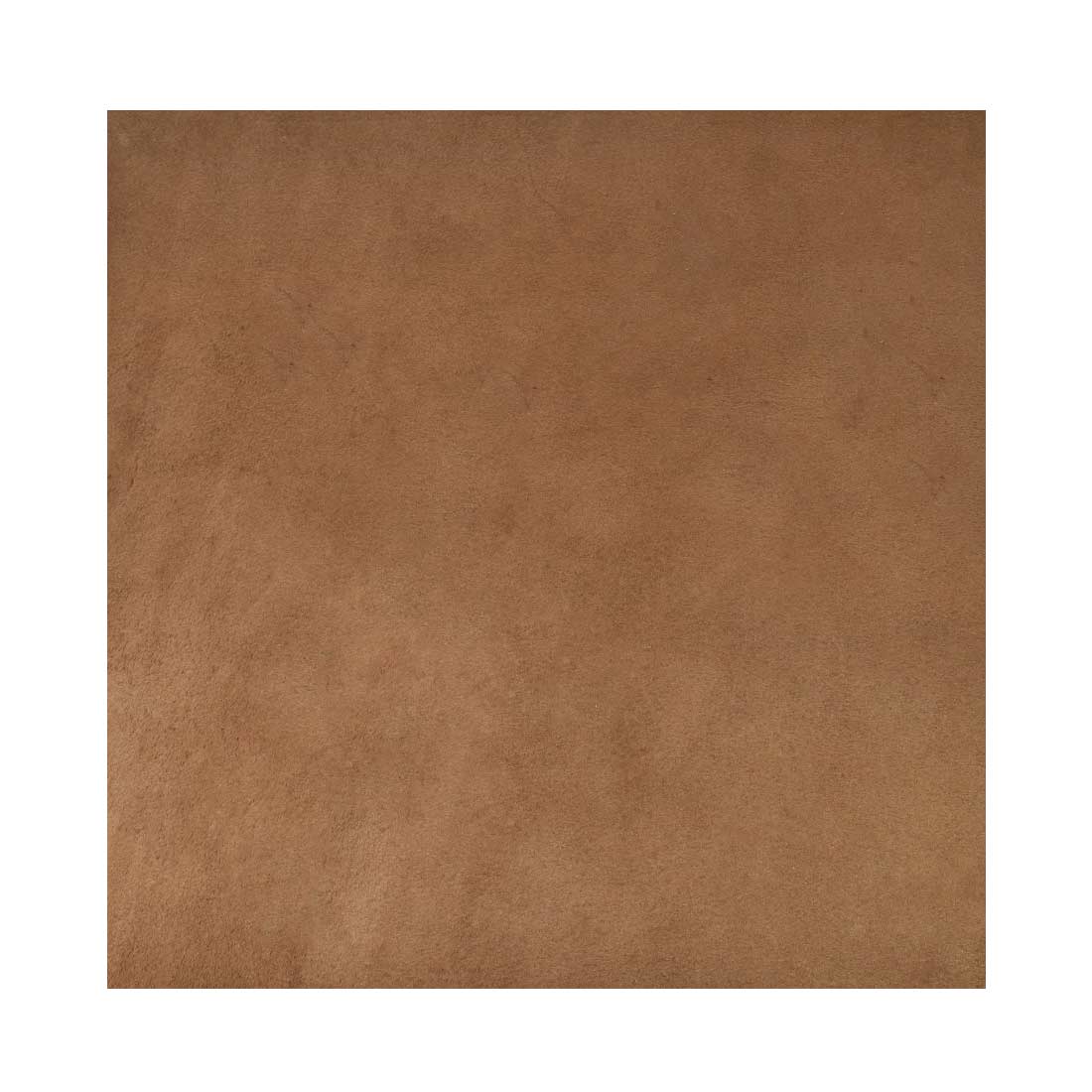 A warm tan Full Grain Leather Square for Crafts (12 x 12 in.) ideal for hobby workshops. Crafted by Hide & Drink, featuring medium weight (1.8 mm thick) and handmade in La Antigua Guatemala & Oaxaca Mexico with fire branded quality.