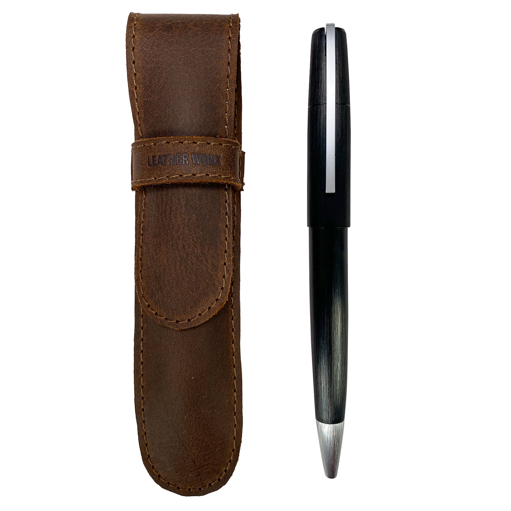 Single Pen Case - Stockyard X 'The Leather Store'