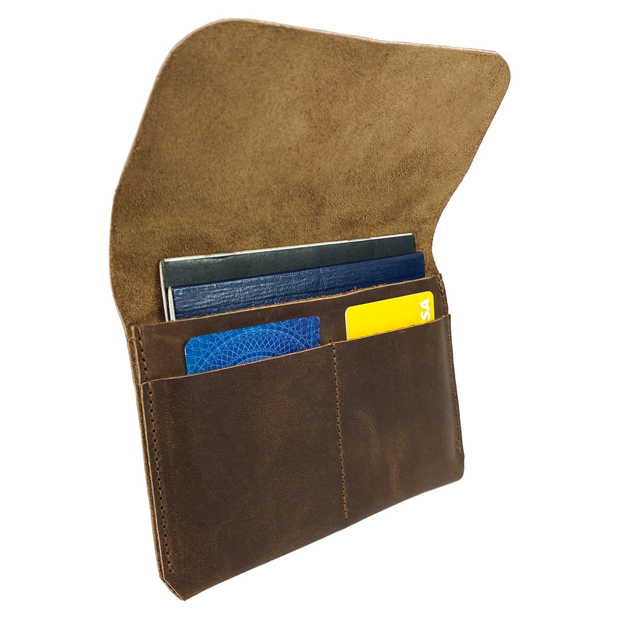 Passport Case with 2 Card Slots - Stockyard X 'The Leather Store'