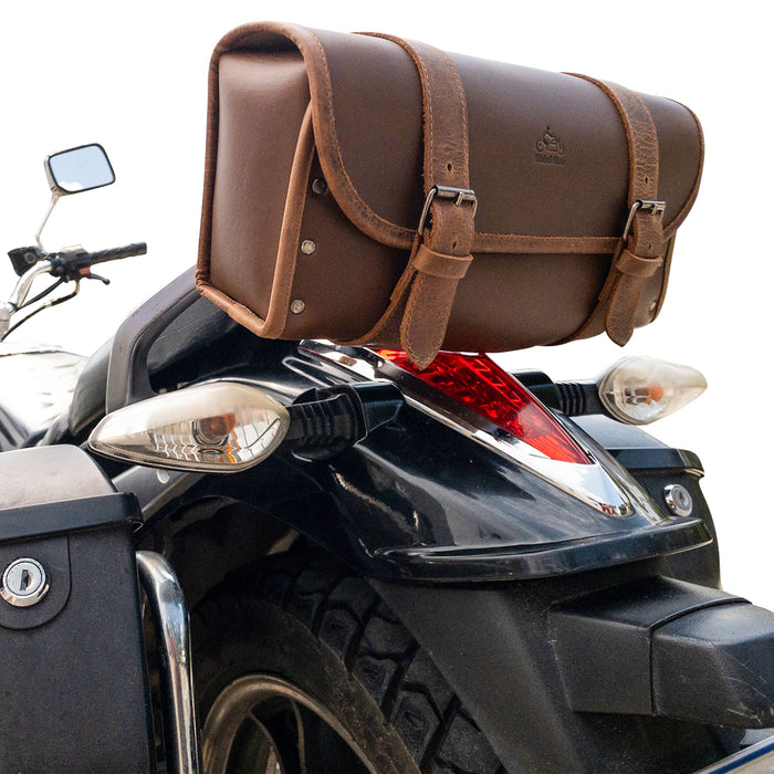 Riveted Bag for Motorcycle - Stockyard X 'The Leather Store'