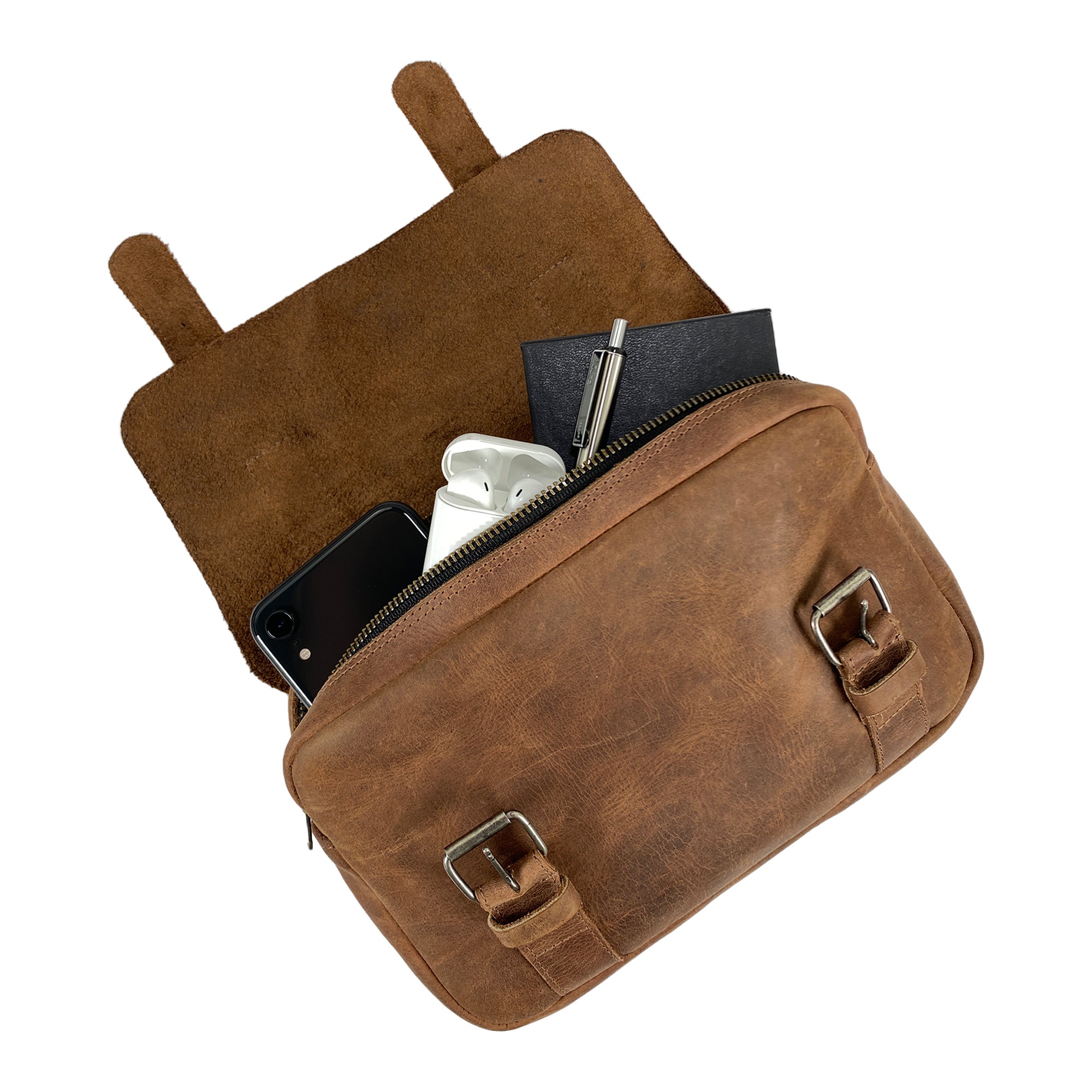 Bicycle Handlebar Bag - Stockyard X 'The Leather Store'