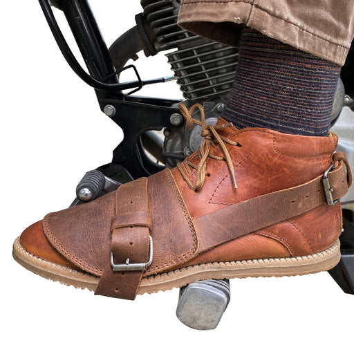 Motorcycle Boot Protector - Stockyard X 'The Leather Store'