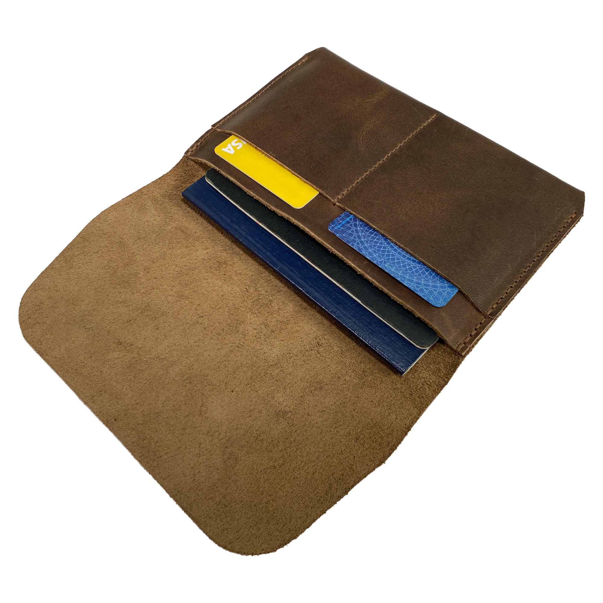 Passport Case with 2 Card Slots - Stockyard X 'The Leather Store'