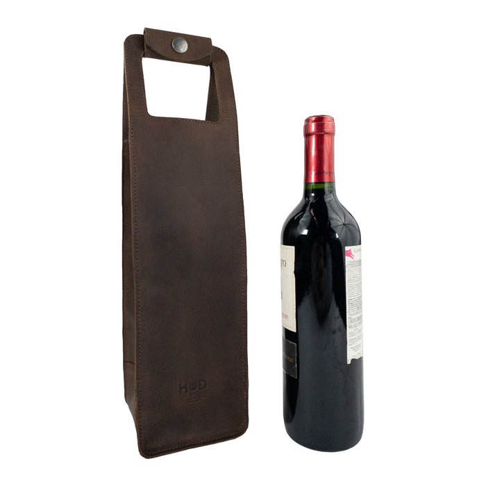 Single Bottle Wine Case - Stockyard X 'The Leather Store'