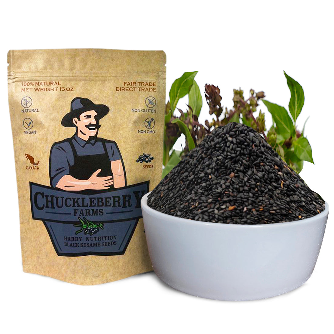 Black Sesame Seeds - Stockyard X 'The Leather Store'