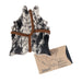 Cowhide Shape Set of 6 Coasters - Stockyard X 'The Leather Store'