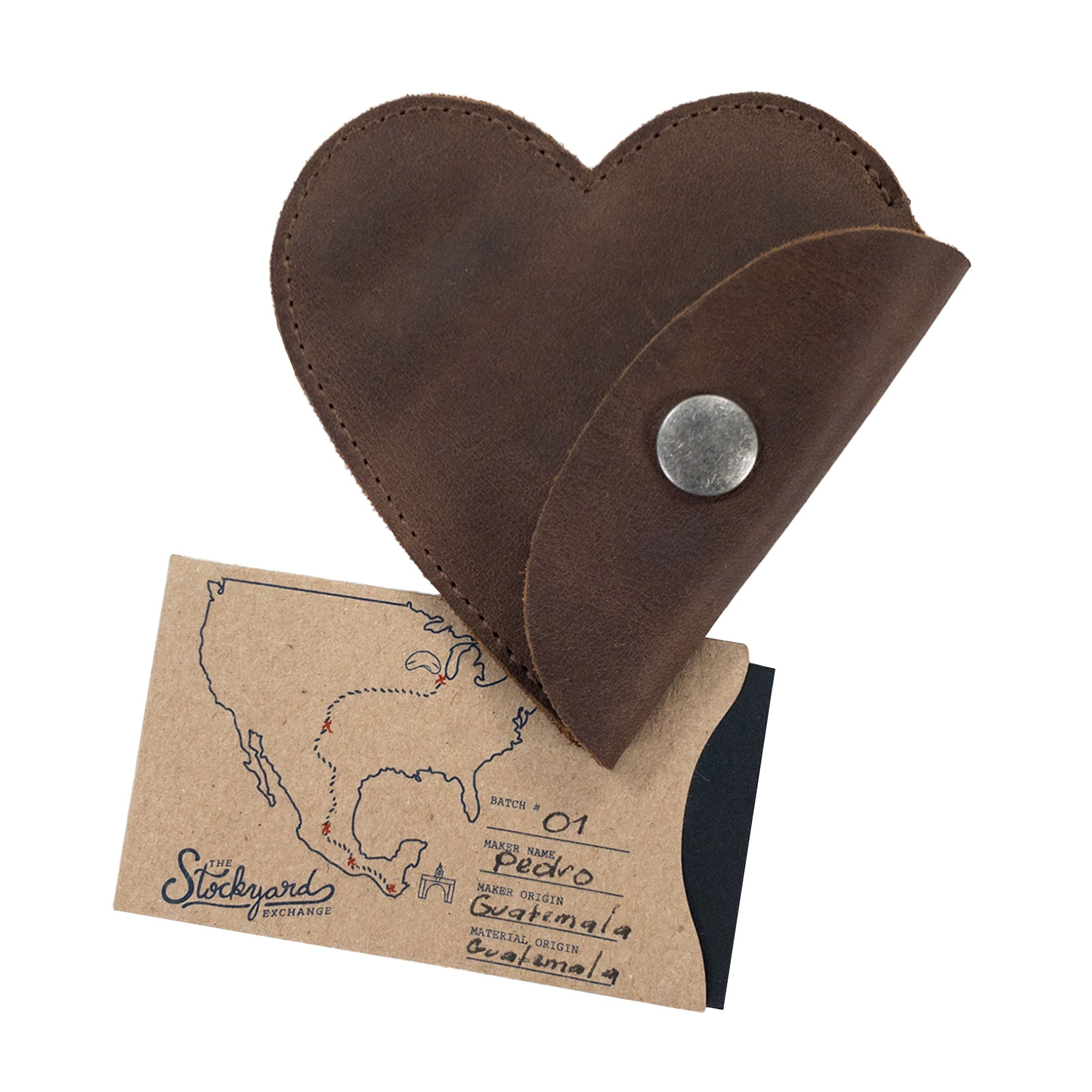 Heart Shape Coin Purse - Stockyard X 'The Leather Store'
