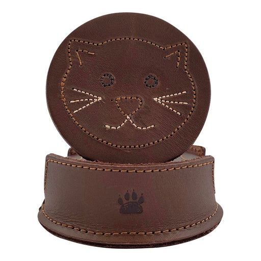 Circular Cat Coasters - Stockyard X 'The Leather Store'