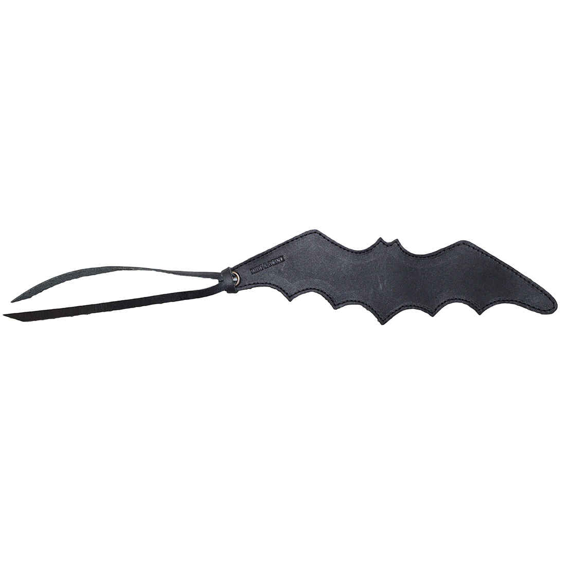 Hide & Drink Bat Bookmark showcasing a sleek, handmade design crafted from full grain leather. Perfect for book lovers, this unique Bat Bookmark is ideal for superhero and comic enthusiasts. An excellent accessory for marking your favorite passages. Hand cut and sewn, artisan quality from La Antigua Guatemala & Oaxaca Mexico.