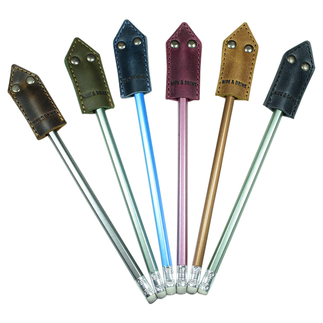 Arrow Pencil Cover (6 pack) - Stockyard X 'The Leather Store'