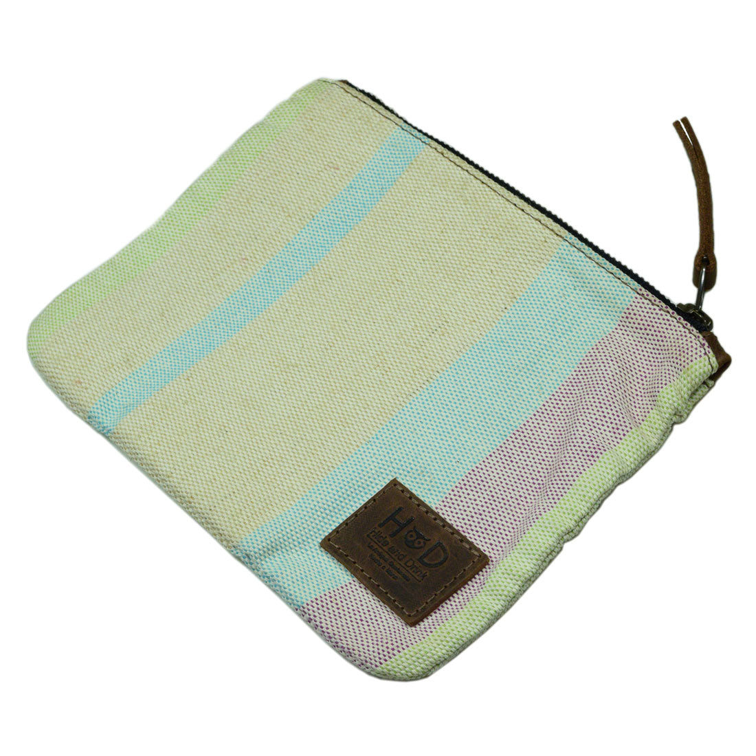 Artisan Canvas Zippered Pouch - Stockyard X 'The Leather Store'