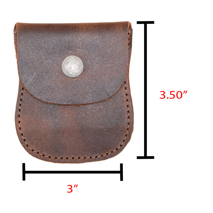 Curvy Coin Pouch - Stockyard X 'The Leather Store'