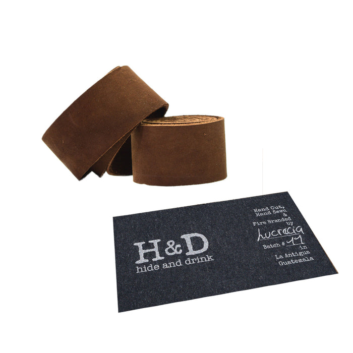 Leather Strap 1.25" Wide, 1.8mm Thick - Stockyard X 'The Leather Store'