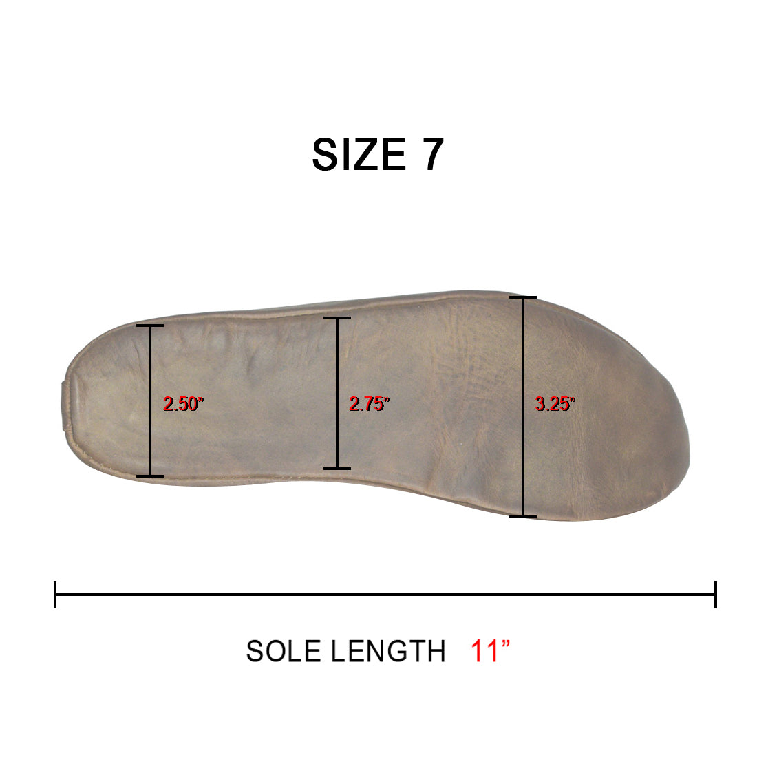 Moroccan Slippers (Size 7) - Stockyard X 'The Leather Store'