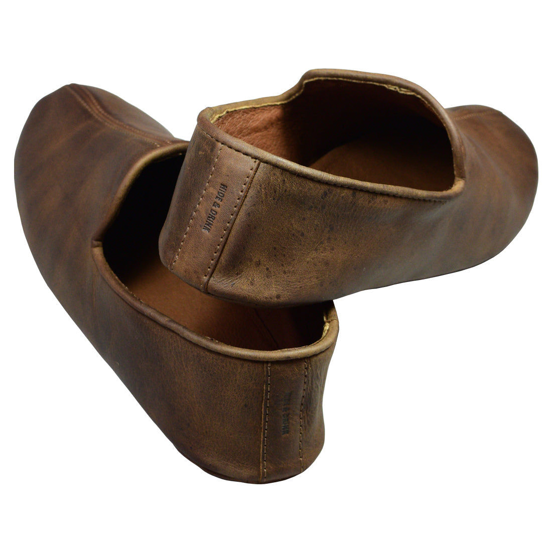 Moroccan Slippers (Size 7) - Stockyard X 'The Leather Store'