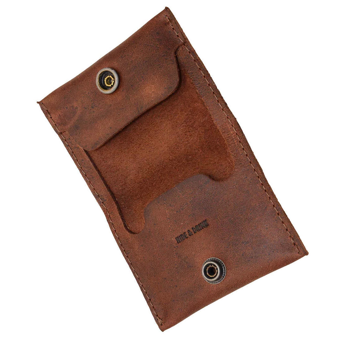 Internal Snap Coin Case - Stockyard X 'The Leather Store'