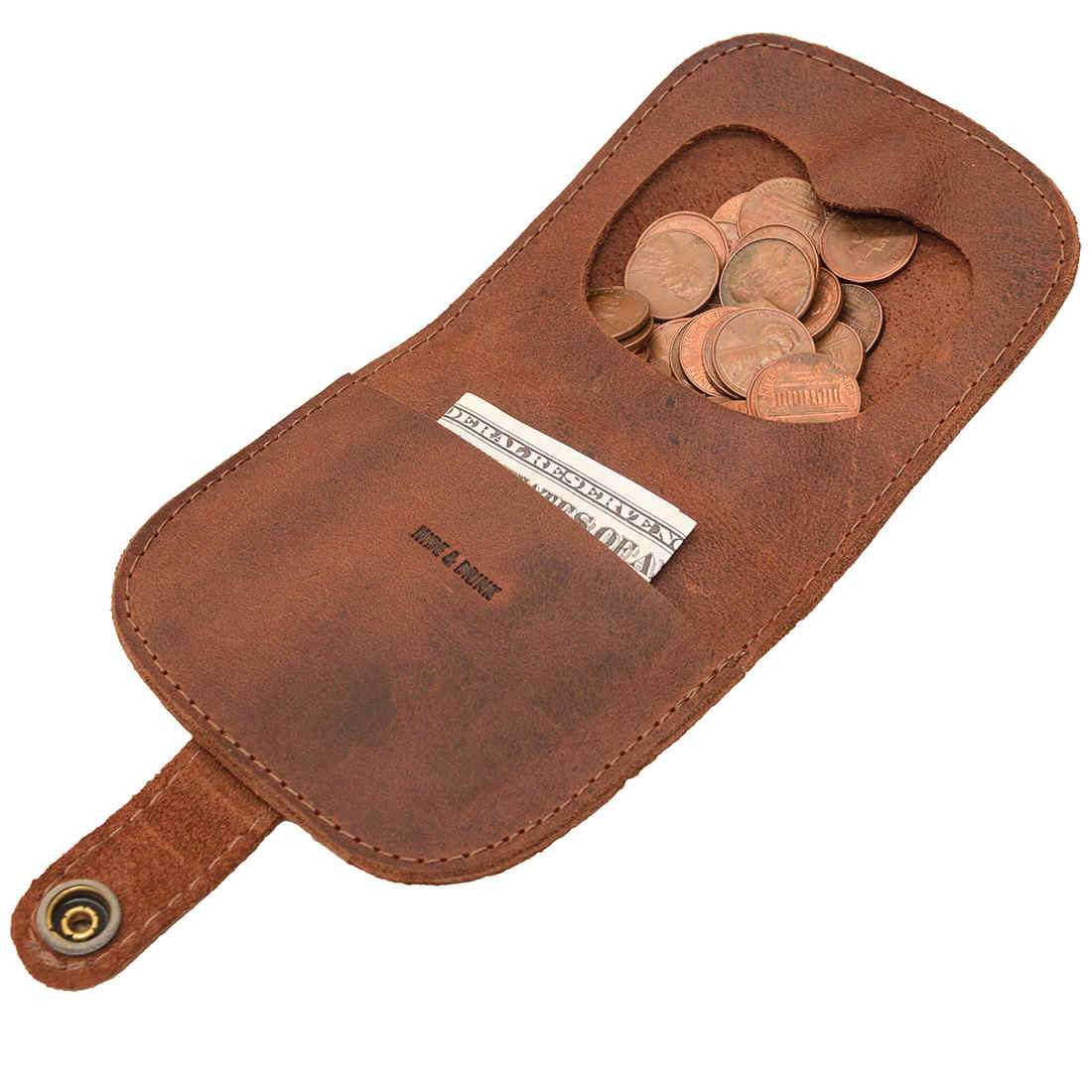 Cash Case With Snap - Stockyard X 'The Leather Store'