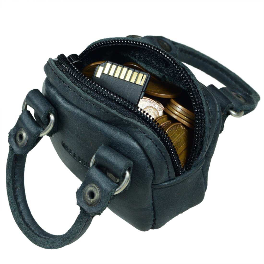 Tiny Briefcase Coin Pouch - Stockyard X 'The Leather Store'