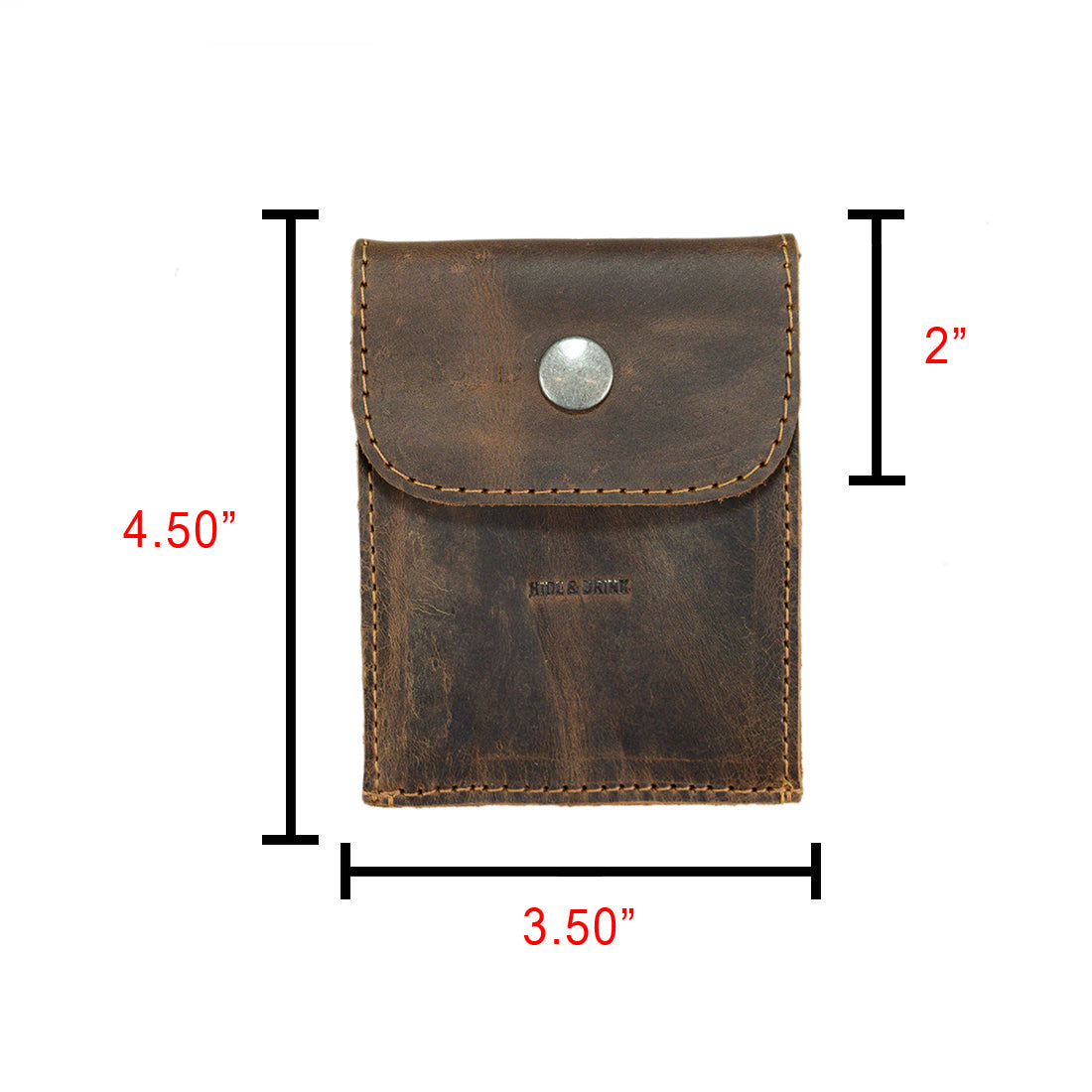 Heavy Duty Coin Case - Stockyard X 'The Leather Store'