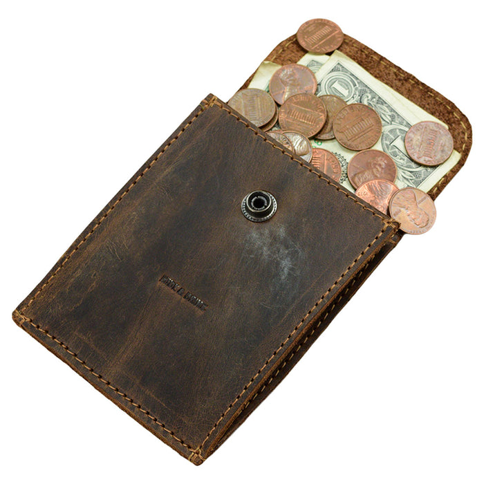 Heavy Duty Coin Case - Stockyard X 'The Leather Store'