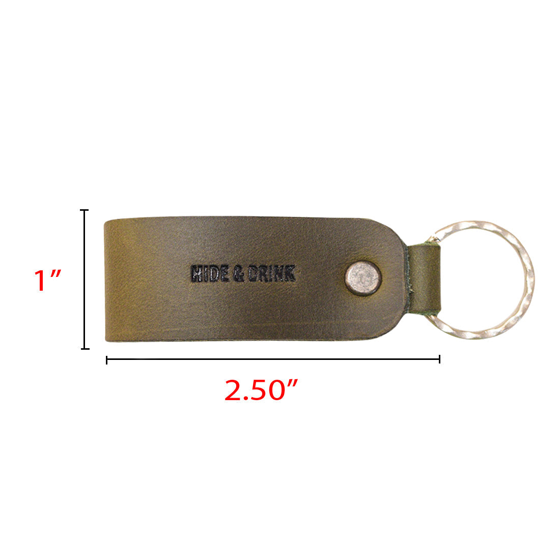 Thick Loop Keychain - Stockyard X 'The Leather Store'