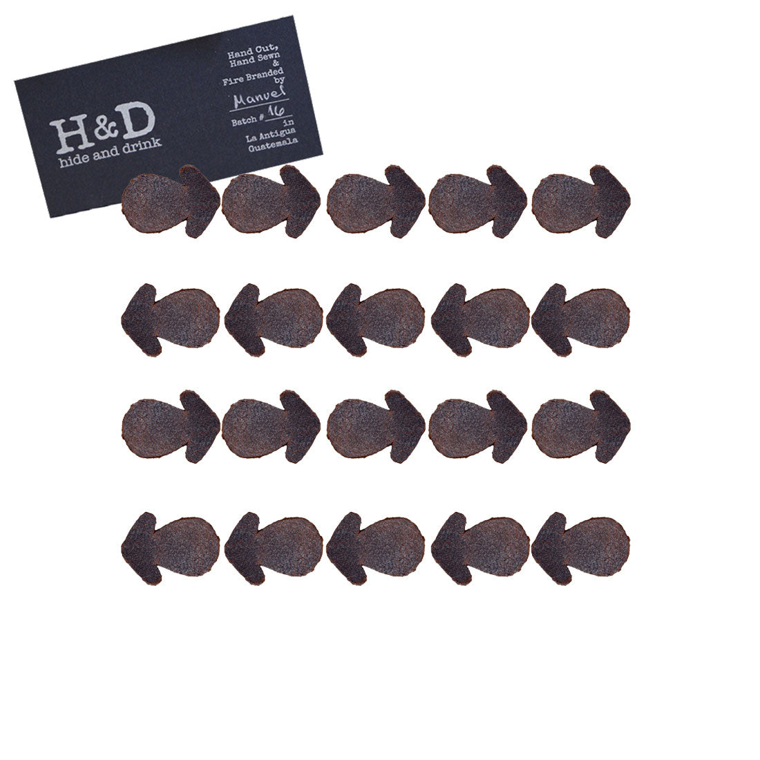 Arrow Shapes (Set of 20) - Stockyard X 'The Leather Store'